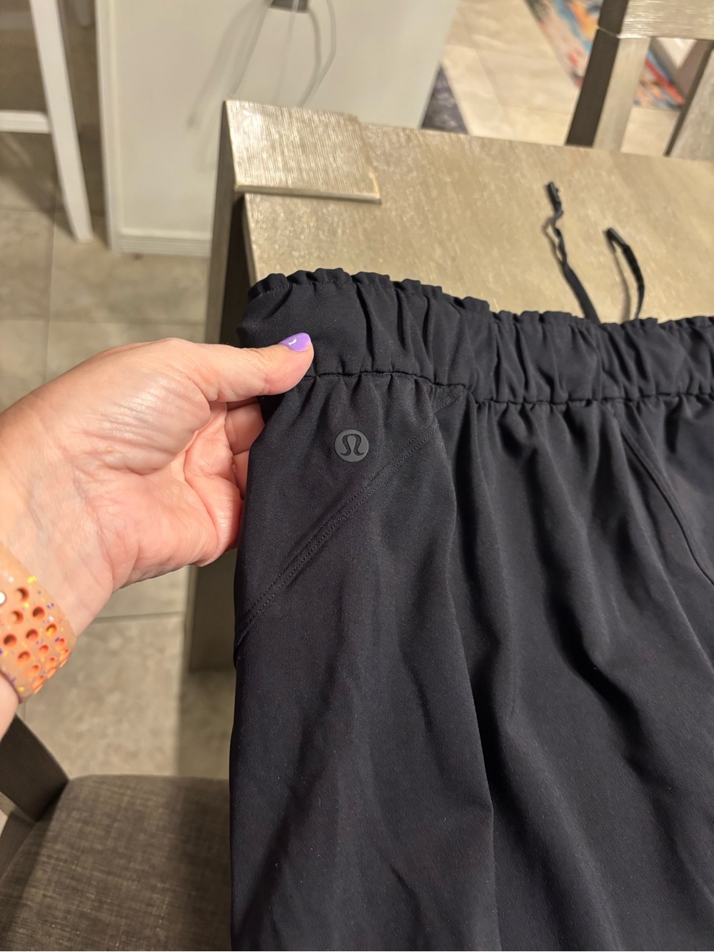 lululemon Ready to Rulu Black Athletic Joggers